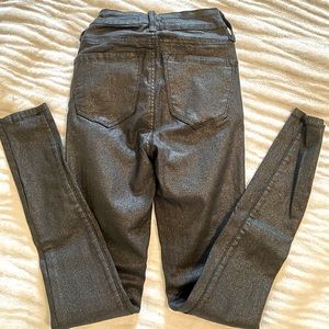 Fashion Nova “FAUX Leather” coated jeans